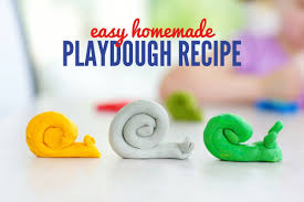 Play cupcake pan and cookie cutters Homemade Playdough Recipe All Natural Ingredients