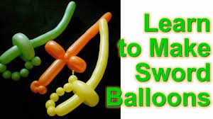 People love making a special request and seeing a colorful balloon animal come to life. How To Make A Balloon Sword A Beginner S Complete Guide Youtube