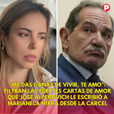 https://www.pronto.com.ar/espectaculos/2025/4/1/me-das-ganas-de-vivir-filtran-las-fuertes-cartas-de-amor-que-jose-alperovich-le-escribio-marianela-mirra-desde-la-carcel-253969.html  Luego de que Jorge Rial expusiera el romance del el ex gobernador de ...