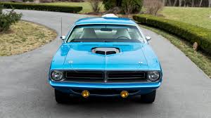 Image result for Bright Blue 1970 Barracuda