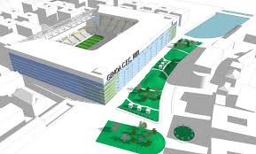 The stadio comunale luigi ferraris began life in 1911 as the campo di via del piano (also known as the campo marassi) and was then little more than a green surrounded by a horseracing track overlooked by a single stand with a gable in the middle. Stadio Luigi Ferraris Massimo Corradi