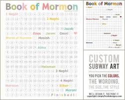 A Happy Surprise Reading Charts Lds Scriptures Book Of