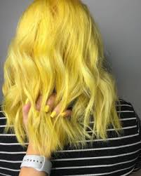 What Unique Hair Color Do You Suit Yellow Hair Color Unique Aesthetic Hair Bright Hair