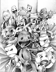 Little Big Planet Series Fan Art By Jeffyp Little Big Planet Fan Art Planets Art
