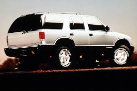 The tire size for your chevy blazer depends upon the year of manufacturer. 1995 05 Chevrolet Blazer Consumer Guide Auto