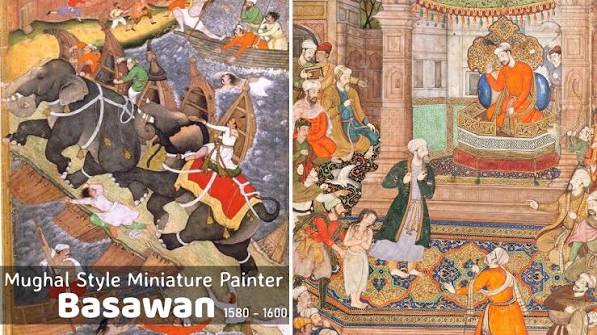 Artist Basawan (1580 - 1600) | Biography | Mughal Style Miniature Painting | WAA