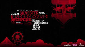 Der verkauf in den filialen startet am dienstag, 29.12.2020! Silvester 2020 By Underground Circus Secret Tel Aviv