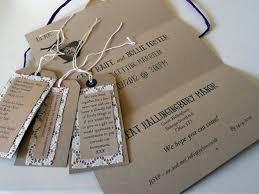 Rustic Shabby Chic Wedding Stationery With Brown Card Lace And Luggage Tags The Natural Wedding Company Shabby Chic Wedding Invitations Chic Wedding Invitations Wedding Invitations Rustic