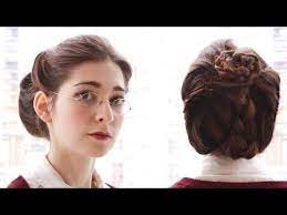 An Everyday Victorian Style Updo Youtube She Has Fine Hair I Repeat A Youtube Tutorial W Victorian Hairstyles Edwardian Hairstyles Historical Hairstyles