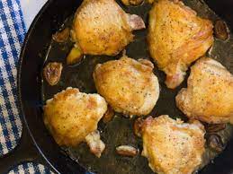 Cast Iron Skillet Chicken Thighs