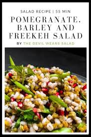 Pin On Salads With Freekeh