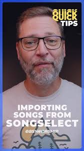 Want to lead worship with the latest songs but can’t find the lyrics in  EasyWorship? We’ve got you covered!, Just go to the Songs tab → click  SongSelect → log in → search and Import your song. Whether ...