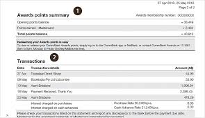 The commonwealth bank ultimate awards card earns awards points on spend and has no international transaction fees for purchases you make overseas or online. Understanding Credit Card Statements Commbank