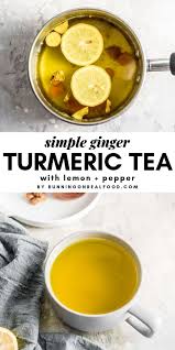 Simple Ginger Turmeric Tea Recipe Turmeric Tea Turmeric Tea Recipe Ginger Turmeric