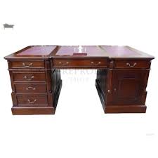 Antique Victorian Style Executive Office Furniture