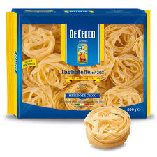 Tagliatelle En Nid N 203 De Cecco De Cecco Tagliatelles Crepes Au Yaourt Poisson Seche