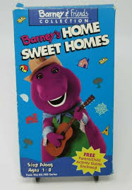 Barney Barney S Home Sweet Homes Vhs Video Barney Friends Collection Guc Barney Friends Parent Child Activity Barney