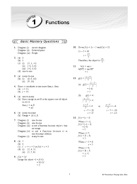 Share & embed additional mathematics form 4 chapter 1. Pelangi Analysis Add Maths Answers Solution C01 Functions And Mappings Mathematical Relations