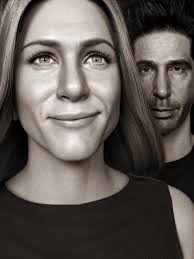 David Schwimmer and Jennifer Aniston** **Friends selfie!** **Still Work In  Progress 😉👍** **Made in zbrush, Photoshop, blender 2.91**  **instagram.com/geo_siskas/**