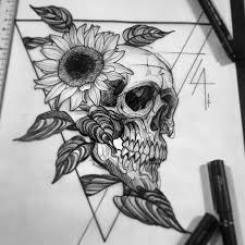 Pin By Ashien Rb Neiner On Tattoos Floral Skull Tattoos Feminine Skull Tattoos Candy Skull Tattoo