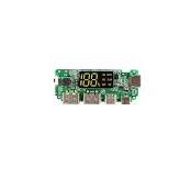 Acxico 1Pcs Dual USB Micro Type-C Flash USB Power Bank DIY Charger Module  for Battery