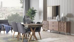 Akyel Luks Yemek Odasi 4744 0 Tl Furniture Modern Dining Room Home Furniture