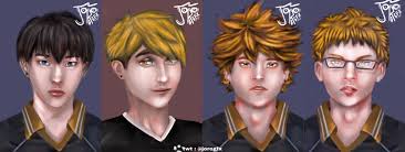 Characters that have not appeared in the anime are represented with art from the manga. Some Haikyuu Characters I Drew In Semi Realism Style It S Not Perfect But I Tried My Best Still New To Digital Art I Hope You Like It Haikyuu