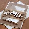 You don't need to acquire graphics designing skills to make your marriage card. 3