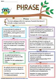 Maybe you would like to learn more about one of these? Phrases Worksheets English Phrases Sentences Learn English Grammar English Phrases