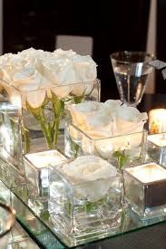 Vase Centre De Table Miroir Carre Centre De Table Pour Mariage Mariage Simple Et Elegant Centre De Table Mariage