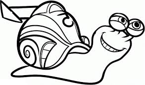 Study their coloring and features and recreate it in your artwork. Turbo Snail Coloring Page