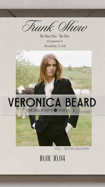 Veronica Beard Trunk Show at The Shoe Hive in Alexandria