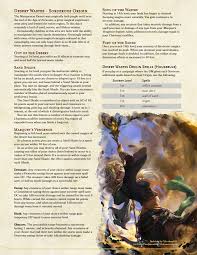 Sand Wastes Sorcerer Manipulate Sand And The Desert S Curse At Will V1 0 Unearthedarcana