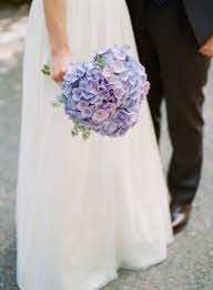 The wonderful and versatile white hydrangea make for gorgeous wedding flowers! 70 Elegant Lavender Bouquet Bridal Ideas Vis Wed Blue Wedding Bouquet Purple Wedding Bouquets Spring Wedding Bouquets