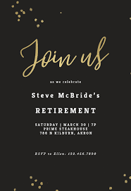 Minimal Confetti Retirement Farewell Party Invitation Template Free Greetings Island Retirement Party Invitations Party Invite Template Farewell Party Invitations