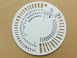 details about watch button cell battery type size measure gauge replace chart selector