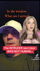 The INTRUDER next door WAS NOT HUMAN… this TikTok is going to keep me up  tonight 🫣 OP @NewellBoyce, who saw something absolutely terrifying in the  remnants of his neighbor’s old home. #paranormal ...