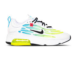 Nike air max 270 se floral артикул: Nike Air Max Exosense Se White Black Volt Blue Fury Cv3016 100 Bruut Sneakers Clothing Store