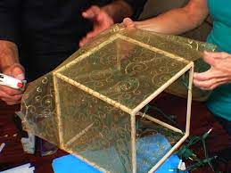Create A Lighted Holiday Gift Box Holiday Gift Box Outdoor Christmas Presents Christmas Boxes Decoration