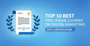 Web developer retraining, web marketing retraining Top 10 Best Free Online Courses On Digital Marketing With Certification