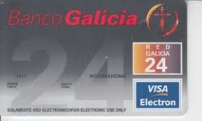 Te informamos que estamos atendiendo por mensajes privados. Bank Card Red Galicia Banco Galicia Argentina Col Ar Ve 0029