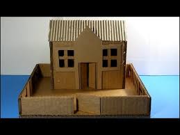 Como Hacer Una Casa De Carton Cardboard House Youtube