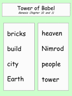 Minibook for the tower of babel created by christianpreschoolprintables. Tower Of Babel Worksheets