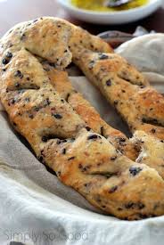 Kalamata Olive And Rosemary Fougasse With Fresh Herb And Pepper Dipping Oil Recipe Interesting Food Recipes Fougasse Recipe Stuffed Peppers