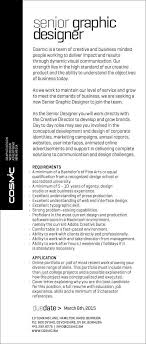 Wow your future employer with this simple cover letter example format. Senior Graphic Designer The Royal Gazette Bermuda News Business Sports Events Amp Community