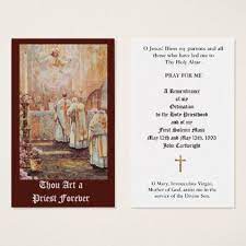 Traditional Catholic Priest Ordination Holy Cards Zazzle Com Holy Cards Traditional Catholic Catholic Priest