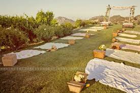 How To Have A Free Wedding Picnic Wedding Wedding Ceremony Seating Outdoor Wedding