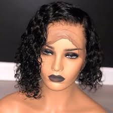 With all the different short hairstyles for wavy hair, you have a. Shop Wet Wavy Virgin Short Curly Lace Front Human Hair Bob Wig 130 Density Remy Human Hair Water Wave Lace Wig With Baby Hair Online From Best Lace Front Wigs On Jd Com