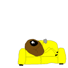 On make a gif, you can create from screenshots, youtube videos, uploaded videos. Couch Potato Cartoon Gif