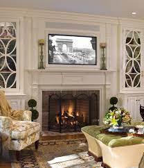 Placing A Tv Over Your Fireplace A Do Or A Don T Betterdecoratingbible Home Fireplace Fireplace Built Ins Fireplace Design